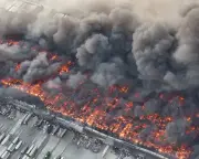 Massive Fire at California Warehouse Complex Triggers Evacuations