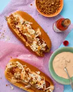 Max Halley's World Cup Sausage Party: Reuben Hot Dogs and Prawn Toasts