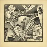 MC Escher Review: Hallucinatory Insights from the Master of Mind-Bending Staircases