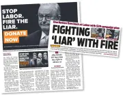 News Corp Gives One Nation Front-Page Boost for Anti-Albanese Fundraiser
