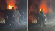 Parramatta Eels Coach Jason Ryles Rescues Woman from Burning Car