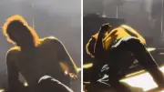 Post Malone Sparks Concern After Bizarre Onstage Antics