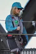 Sydney Sweeney Climbs Harbour Bridge with Scooter Braun and Kids