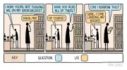 Tom Gauld's Cartoon Exposes Common Book Lies We All Tell
