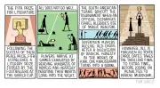 Tom Gauld's cartoon imagines a FIFA prize for literature