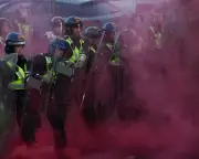 Two Men Jailed for Throwing Smoke Grenade and Traffic Cone at Police in Southampton Riot