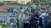 UK Police Handcuff Dying Student; Clashes Erupt in Southampton