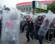 Violence Outside Azteca Stadium Mars World Cup Opener