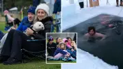 Winter Solstice Braved by Swimmers in Perth and Antarctica