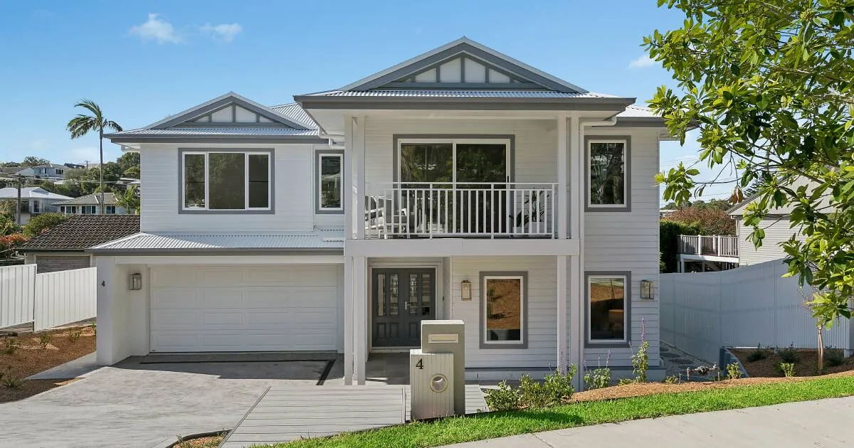 Brand New Merewether Home Offers Sophisticated Coastal Living