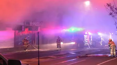 Five Melbourne Shops Destroyed in Arson Attack in Richmond