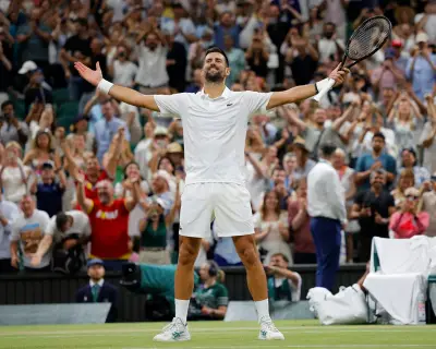 Novak Djokovic Wins Five-Set Wimbledon Epic Against Felix Auger-Aliassime
