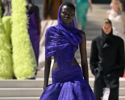 Pierpaolo Piccioli's Colorful Balenciaga Couture Debut