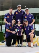 7yo cancer survivor Paige McKay inspires Dockers' Starlight Purple Haze Game