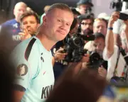 Haaland Says Pressure All on England in Norway Quarter-Final