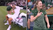 Novak Djokovic Pranks Ballgirl During Dominant Wimbledon Win