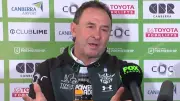 Raiders coach Ricky Stuart defends Ethan Sanders after career-best game
