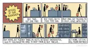 Tom Gauld Cartoon Satirizes Bookshop Discount Offers