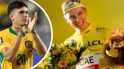 Tour de France Champion Tadej Pogacar Backs Socceroos for World Cup Win