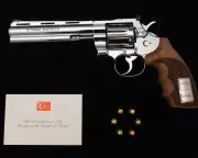 Turkish President Gifts Guns and Bullets to NATO Leaders at Summit