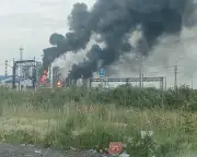 Ukraine Drones Strike Siberia Oil Refinery; Zelenskyy Warns Region Within Reach